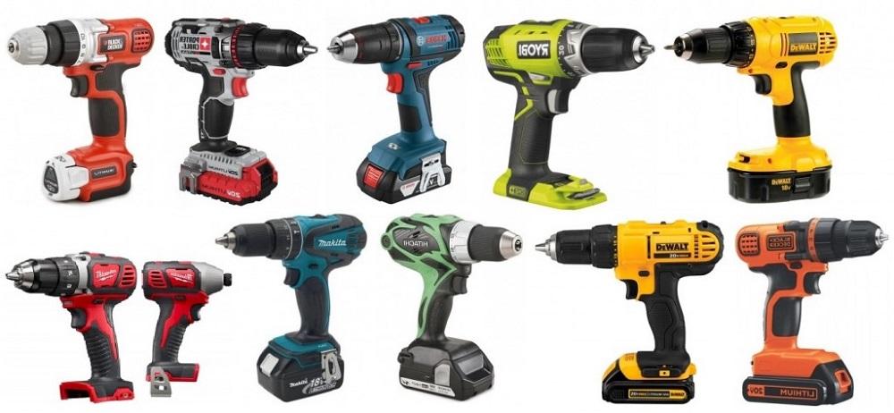 3 Different Types Of Cordless Power Drills